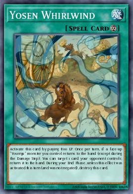 Yosen Whirlwind Yu-Gi-Oh card