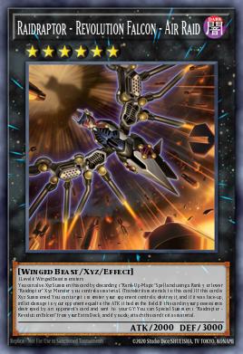 Raidraptor - Revolution Falcon - Air Raid Yu-Gi-Oh card