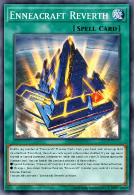 Enneacraft Reverth Yu-Gi-Oh card