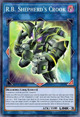 R.B. Shepherd's Crook Yu-Gi-Oh card