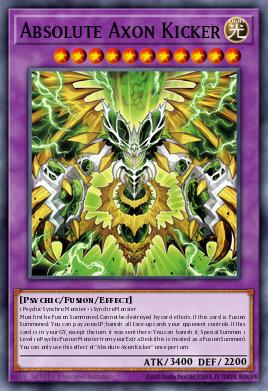 Absolute Axon Kicker Yu-Gi-Oh card
