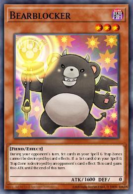 Bearblocker Yu-Gi-Oh card