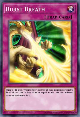 Burst Breath Yu-Gi-Oh card