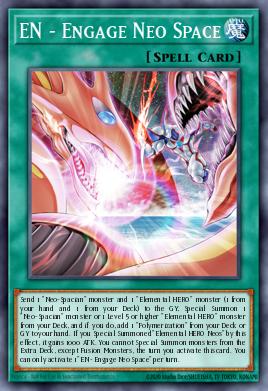 EN - Engage Neo Space Yu-Gi-Oh card