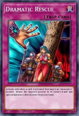 Dramatic Rescue Yu-Gi-Oh card