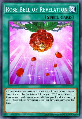 Rose Bell of Revelation Yu-Gi-Oh card