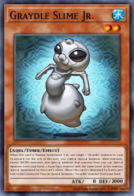 Graydle Slime Jr. Yu-Gi-Oh card