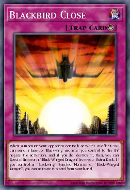 Blackbird Close Yu-Gi-Oh card