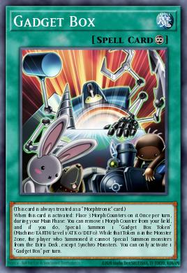 Gadget Box Yu-Gi-Oh card