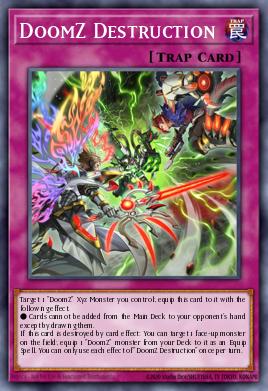 DoomZ Destruction Yu-Gi-Oh card