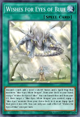 Wishes for Eyes of Blue Yu-Gi-Oh card