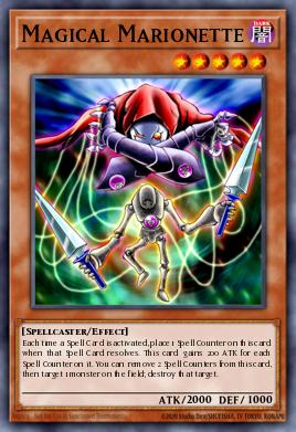 Magical Marionette Yu-Gi-Oh card