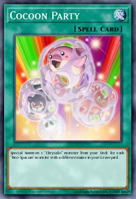 Cocoon Party Yu-Gi-Oh card