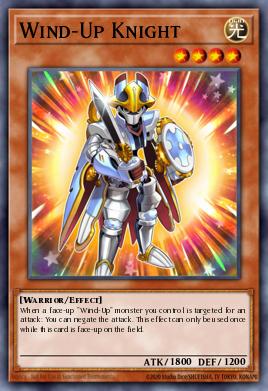 Wind-Up Knight Yu-Gi-Oh card