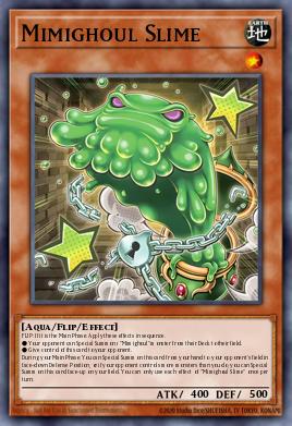 Mimighoul Slime Yu-Gi-Oh card