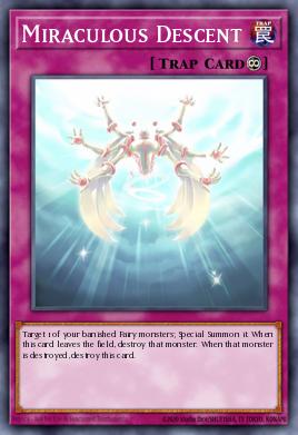 Miraculous Descent Yu-Gi-Oh card