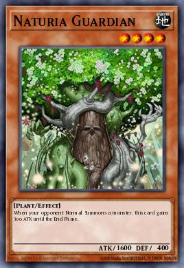 Naturia Guardian Yu-Gi-Oh card