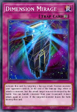 Dimension Mirage Yu-Gi-Oh card