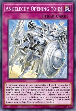 Angelechy Opening to e4 Yu-Gi-Oh card