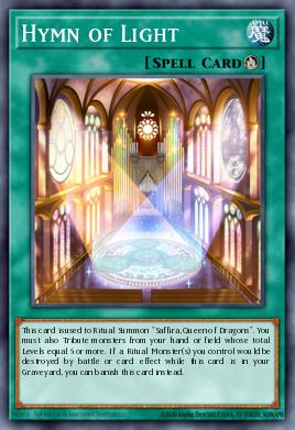 Hymn of Light Yu-Gi-Oh card