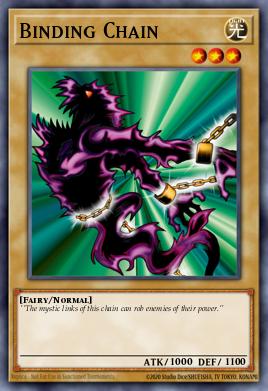 Binding Chain Yu-Gi-Oh card