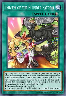Emblem of the Plunder Patroll Yu-Gi-Oh card