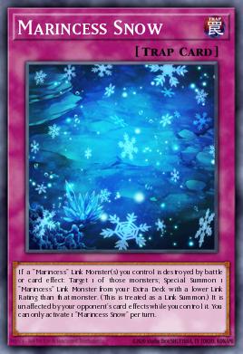 Marincess Snow Yu-Gi-Oh card