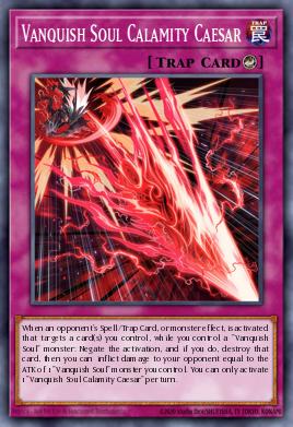 Vanquish Soul Calamity Caesar Yu-Gi-Oh card