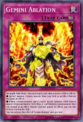 Gemini Ablation Yu-Gi-Oh card