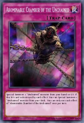 Abominable Chamber of the Unchained Yu-Gi-Oh card