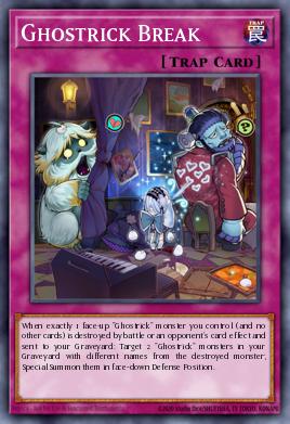 Ghostrick Break Yu-Gi-Oh card