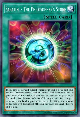 Sabatiel - The Philosopher's Stone Yu-Gi-Oh card