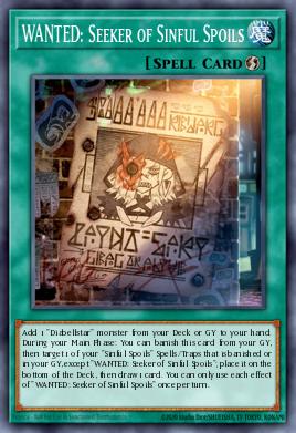 WANTED: Seeker of Sinful Spoils Yu-Gi-Oh card