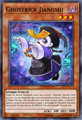 Ghostrick Jiangshi Yu-Gi-Oh card