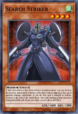 Search Striker Yu-Gi-Oh card