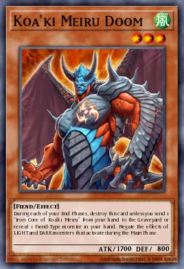 Koa'ki Meiru Doom Yu-Gi-Oh card
