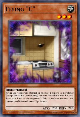 Flying "C" Yu-Gi-Oh card