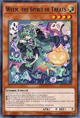 Ween, the Spirit of Treats Yu-Gi-Oh card