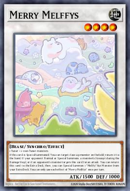 Merry Melffys Yu-Gi-Oh card