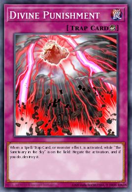 Divine Punishment Yu-Gi-Oh card