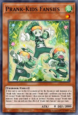 Prank-Kids Fansies Yu-Gi-Oh card