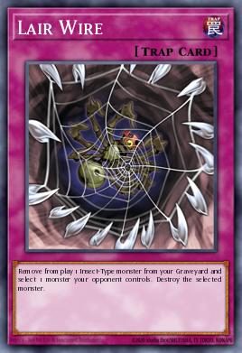 Lair Wire Yu-Gi-Oh card