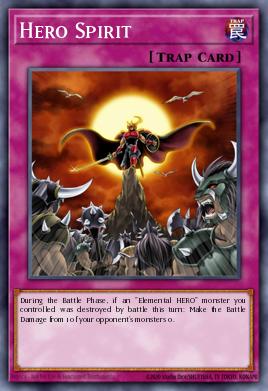 Hero Spirit Yu-Gi-Oh card