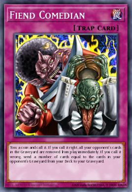 Fiend Comedian Yu-Gi-Oh card