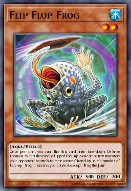 Flip Flop Frog Yu-Gi-Oh card
