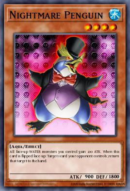 Nightmare Penguin Yu-Gi-Oh card