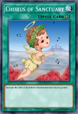 Chorus of Sanctuary Yu-Gi-Oh card