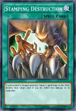 Stamping Destruction Yu-Gi-Oh card