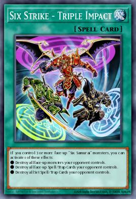 Six Strike - Triple Impact Yu-Gi-Oh card