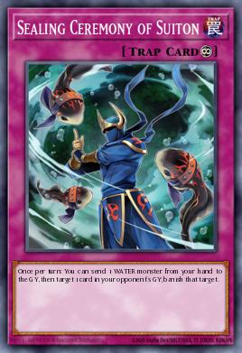 Sealing Ceremony of Suiton Yu-Gi-Oh card